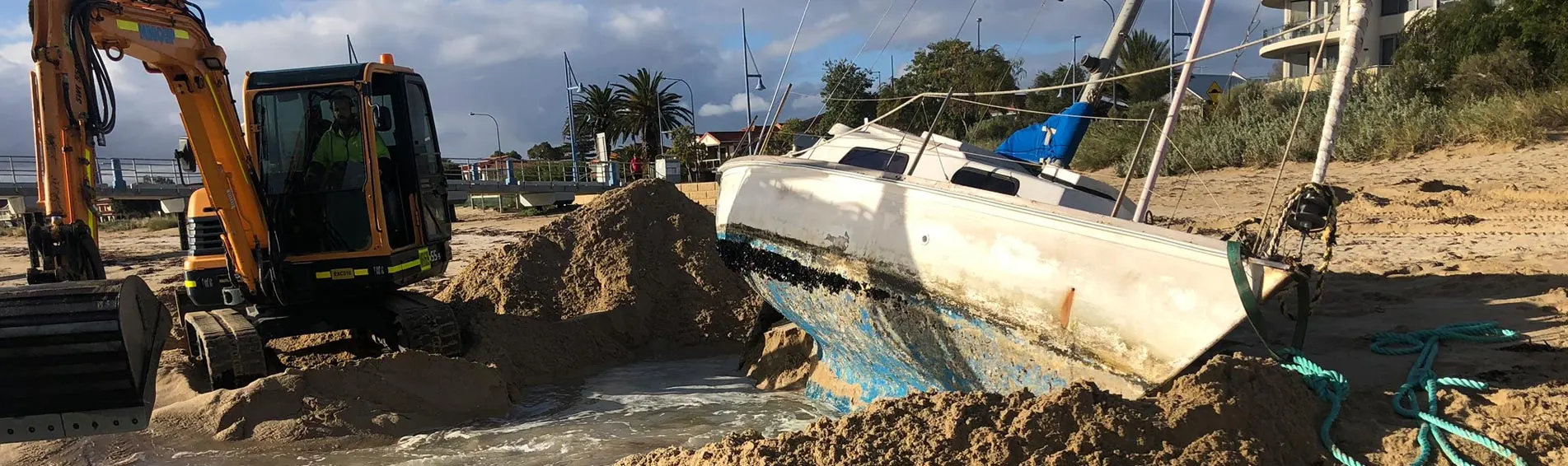 WRECKAGE REMOVAL PERTH BIG ISLAND MARINE SERVICES PERTH